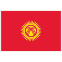 Kyrgyz som flag