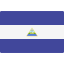 Nicaraguan córdoba flag