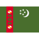 	Turkmenistani manat flag